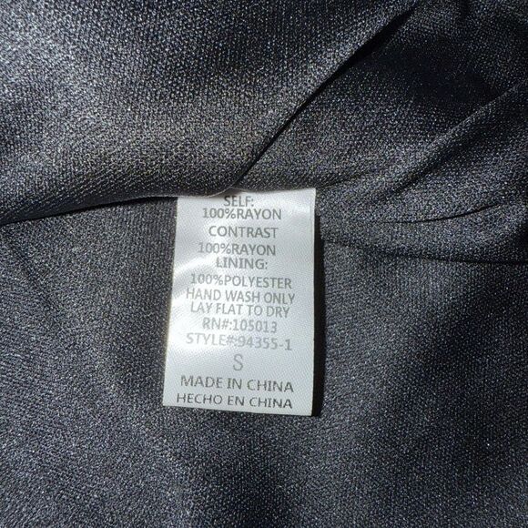 Savanna Jane Embroidered Front Floral Back Swing Mini Dress Small NWT - Picture 11 of 16